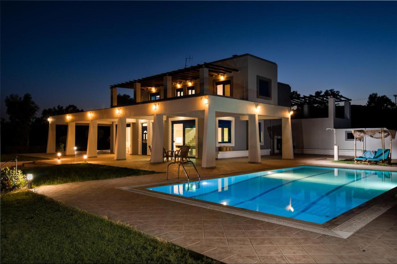 The "Perfect Beach House" Villa Lachaniá Buitenkant foto