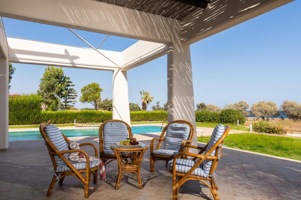The "Perfect Beach House" Villa Lachaniá Buitenkant foto