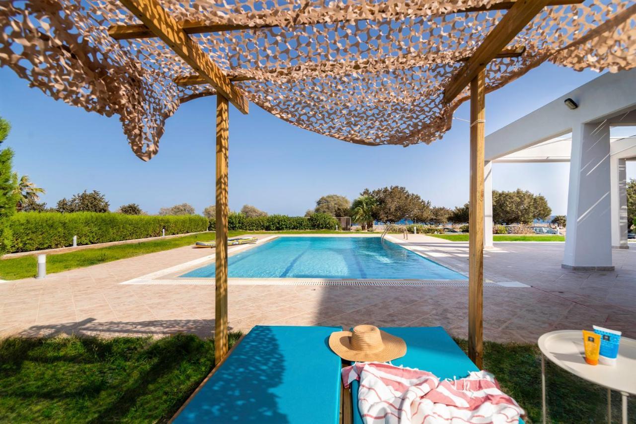 The "Perfect Beach House" Villa Lachaniá Buitenkant foto