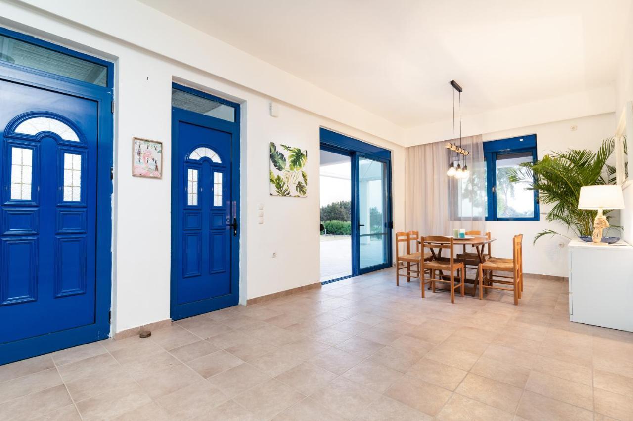 The "Perfect Beach House" Villa Lachaniá Buitenkant foto